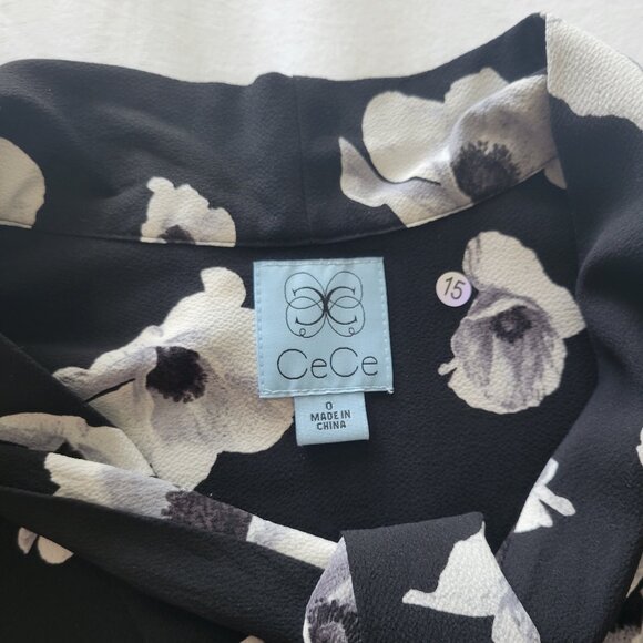 Flowy Black/White CeCe Stunner - Picture 7 of 11